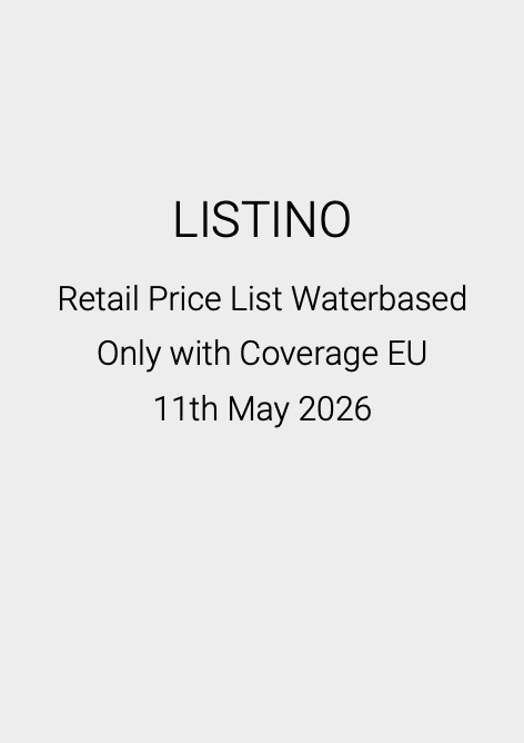 Little greene - Listino prezzi 	AA - LG Retail Price List Waterbased Only with Coverage EU - 11th May 2026