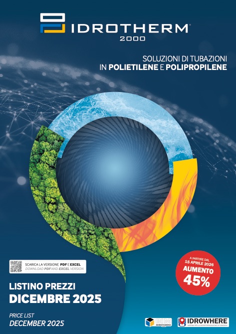 Idrotherm 2000 - Price list Dicembre 2025 (Rev. Aprile 2026)