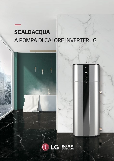 Lg Electronics - Catalogue SCALDACQUA A POMPA DI CALORE INVERTER