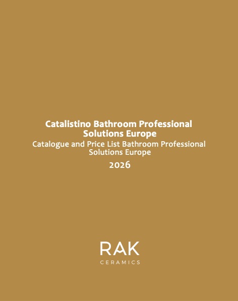 Rak Ceramics - 价目表 Bathroom Professional Solutions