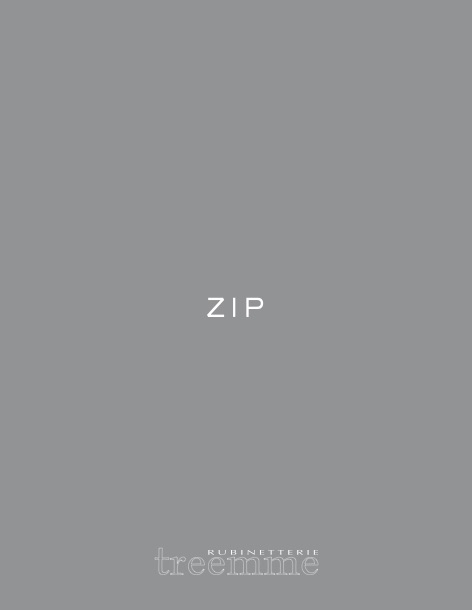 Rubinetterie Treemme - Katalog Zip