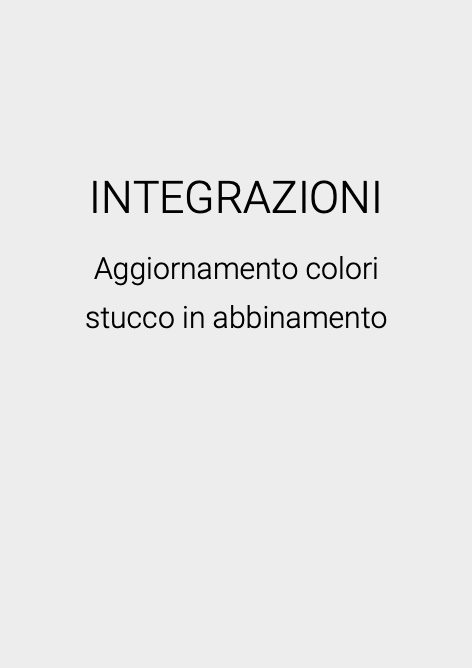 Bisazza - Lista de precios INTEGRAZIONI
