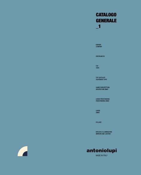 Antonio Lupi - 目录 Generale _1 - 020