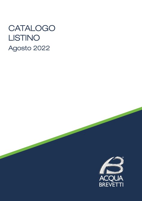 Acqua Brevetti - Price list Agosto 2022
