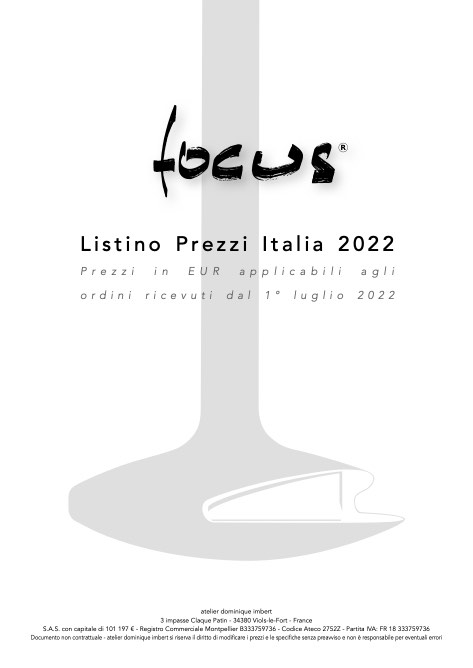 Focus - Price list Luglio 2022