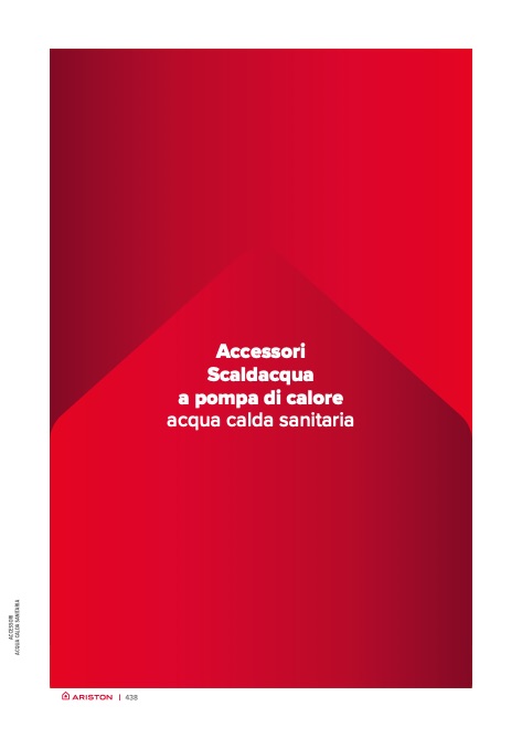 Ariston - Katalog Accessori Nuos | errata corrige (catalogo 10.2022)