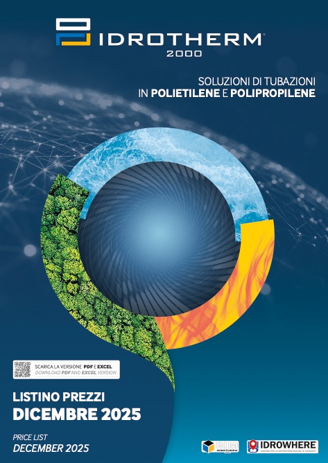 Idrotherm 2000 - Прайс-лист Dicembre 2025