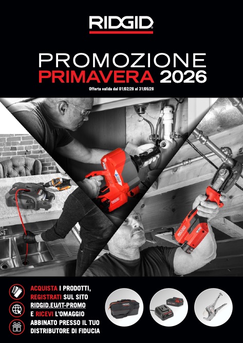 Ridgid - Price list Primavera 2026
