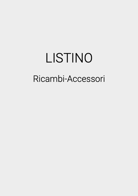 Castolin - Price list Ricambi Accessori