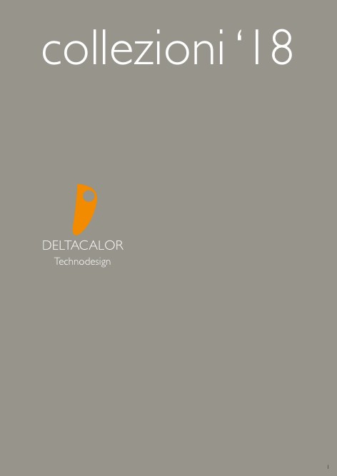 Deltacalor - Catalogue Collezioni '18