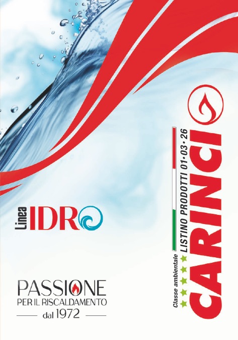 Carinci Group - Price list Acqua 2026
