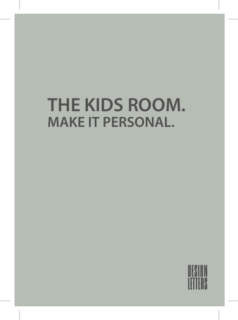 Design Letters - Catalogo THE KIDS ROOM