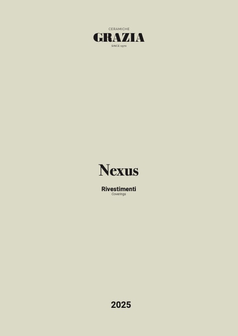 Ceramiche Grazia - Catalogue Nexus 2025