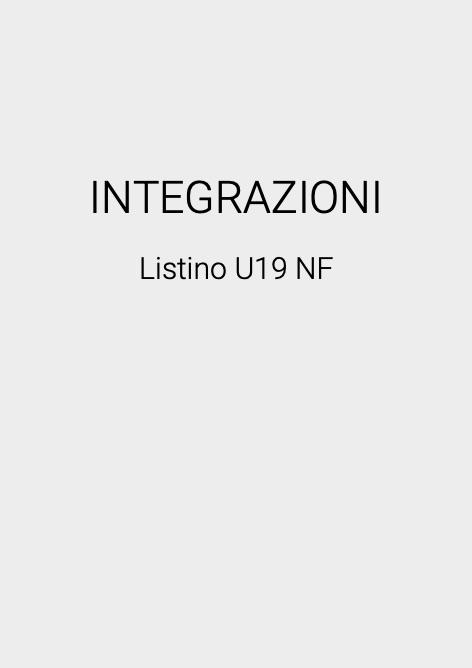 Calpeda - Price list INTEGRAZIONI