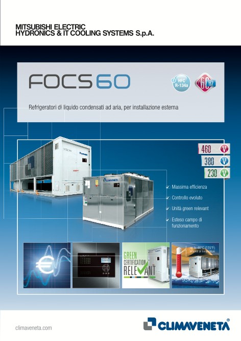 Climaveneta - Catálogo FOCS60