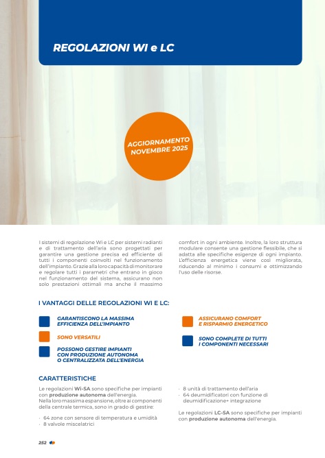 Rdz - Прайс-лист REGOLAZIONI WI e LC