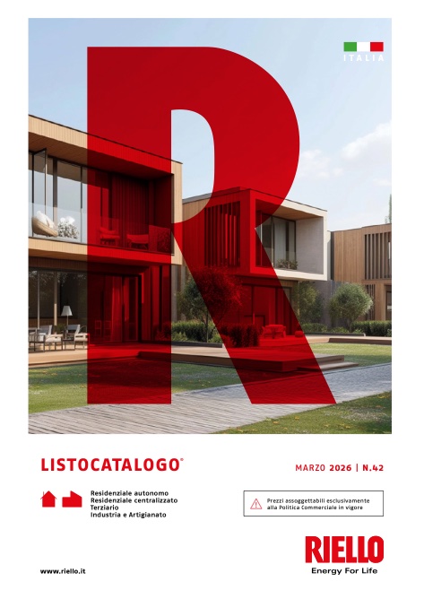 Riello - Price list N° 42 | Marzo 2026