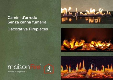 MaisonFire - Каталог CAMINI D’ARREDO SENZA CANNA FUMARIA