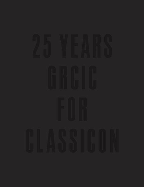 ClassiCon - Catalogo Anniversary 25 Years