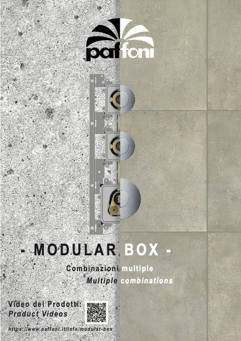 Paffoni - Catalogue Modular Box