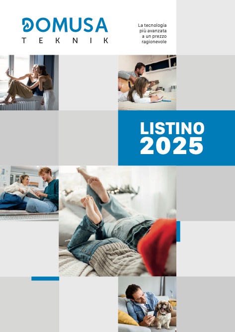 Domusa Teknik - Listino prezzi 2025