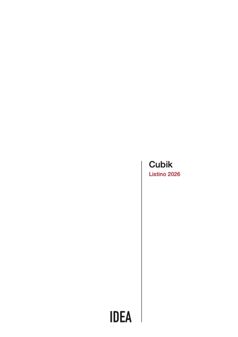 Idea Group - Preisliste Cubik