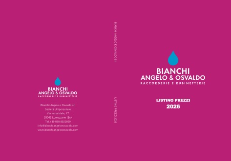Bianchi Angelo & Osvaldo - 价目表 2026