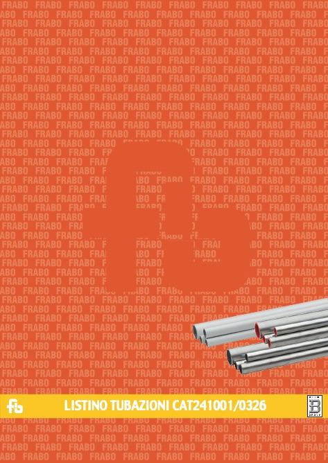 Frabo - Прайс-лист Tubazioni