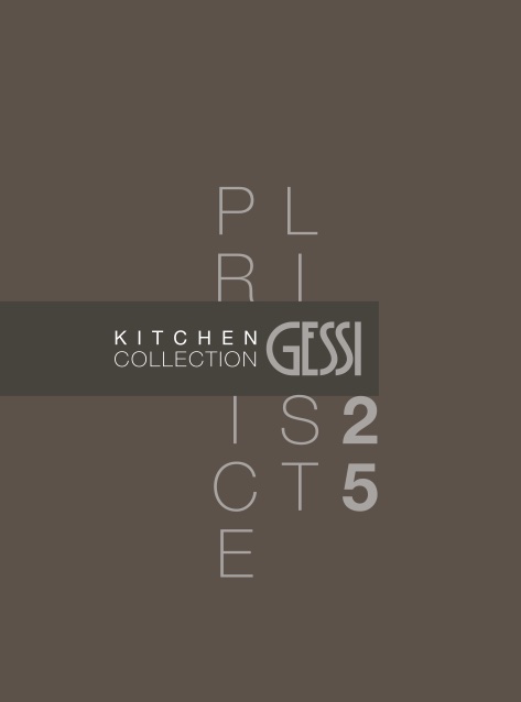 Gessi - Lista de precios KITCHEN COLLECTION