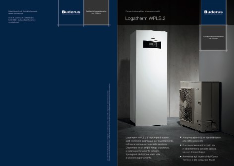 Buderus - Catalogue Logatherm  WPLS.2