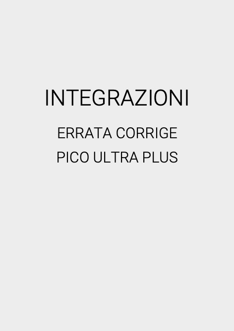 Tecnosystemi - Прайс-лист INTEGRAZIONI