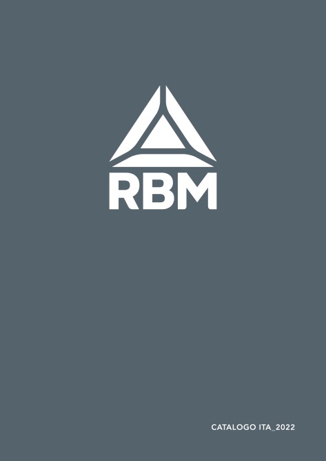 Rbm - Catalogue 2022 | Rev. Gennaio 2023