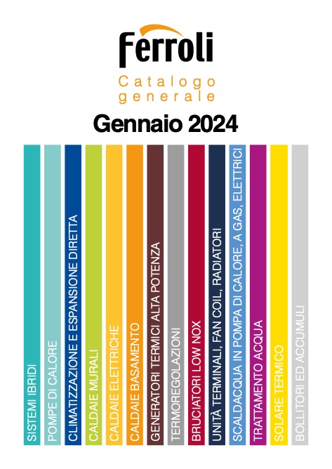Ferroli - Catalogue Gennaio 2024