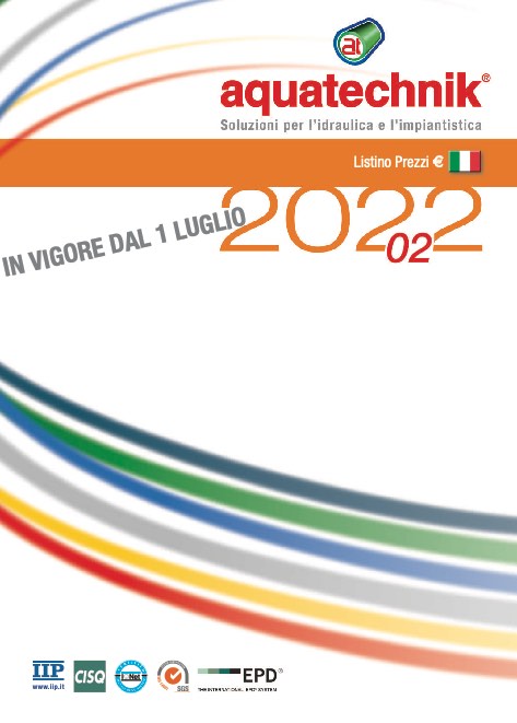 Aquatechnik - Listino prezzi 2022/02