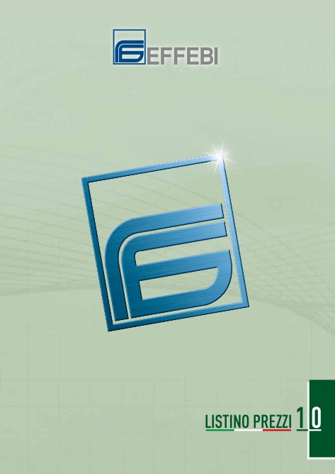 Effebi - Прайс-лист Nr. 10