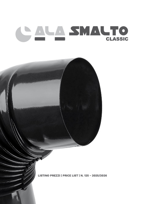 Ala - Price list N° 125 | 2025/2026