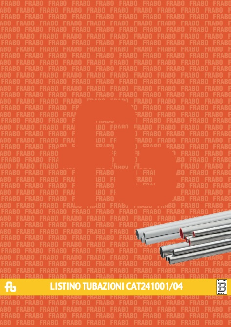 Frabo - Прайс-лист Tubazioni