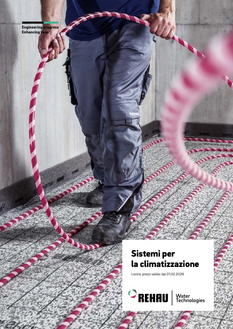 Rehau - Прайс-лист Sistemi per la climatizzazione