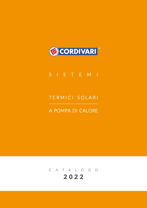 Cordivari - Catalogue Termici Solari e a Pompa di Calore
