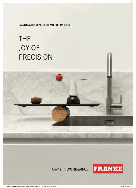 Franke - Каталог MYTHOS