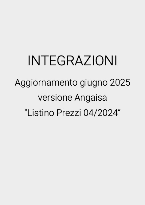Immergas - Price list INTEGRAZIONI