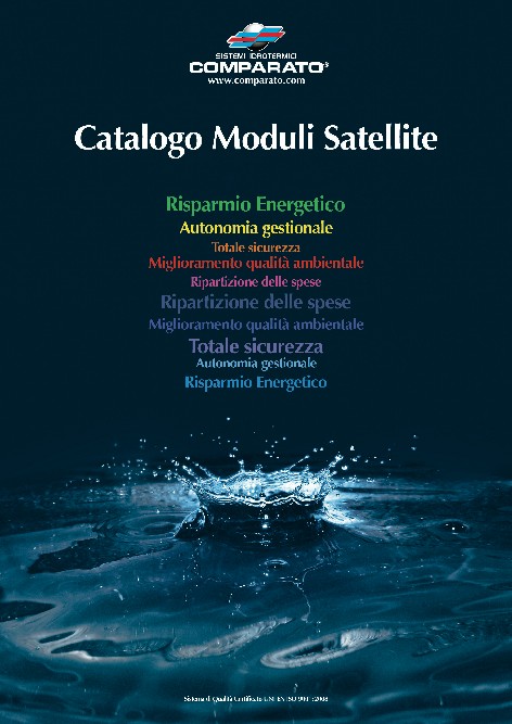 Comparato - Catalogo Moduli Satellite