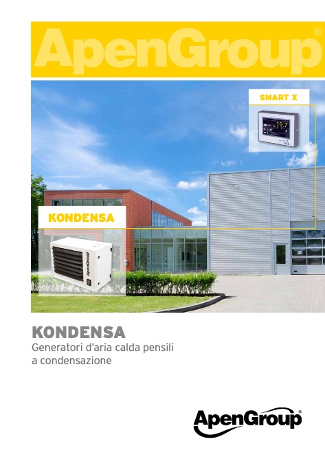 Apen Group - Catálogo Generatore aria calda serie KONDENSA