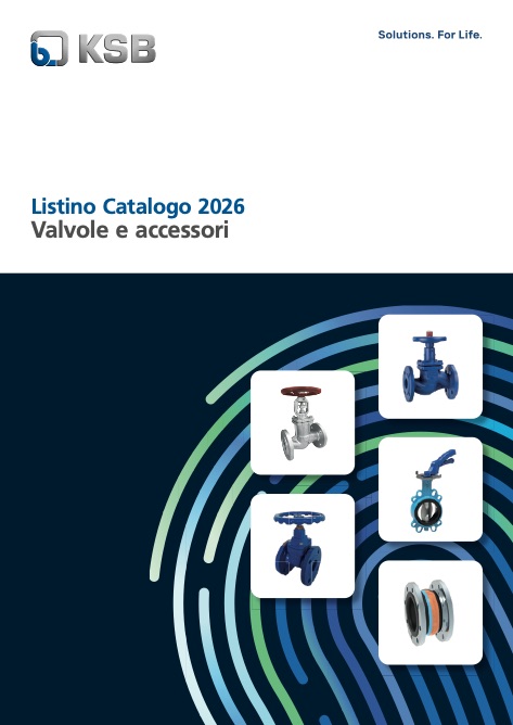 Ksb - Lista de precios Valvole e Accessori