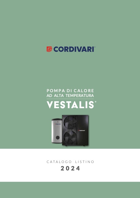 Cordivari - 价目表 Sistemi a Pompa di Calore - VESTALIS