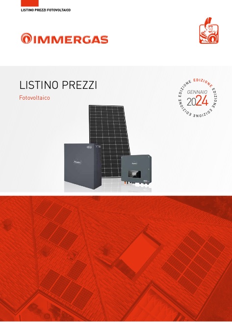 Immergas - Preisliste Fotovoltaico