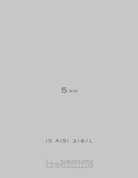 Rubinetterie Treemme - Katalog 5 MM