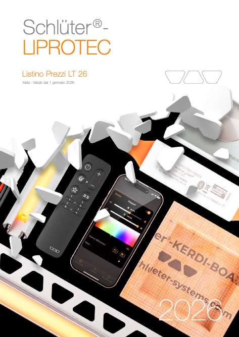 Schluter - Прайс-лист LIPROTEC