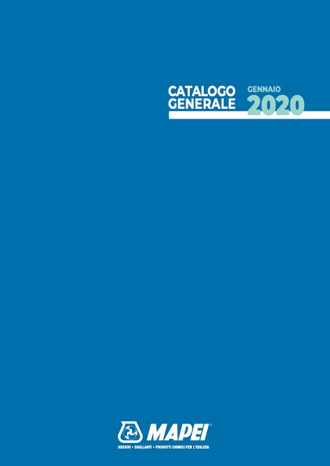 Mapei - Catálogo Generale 2020