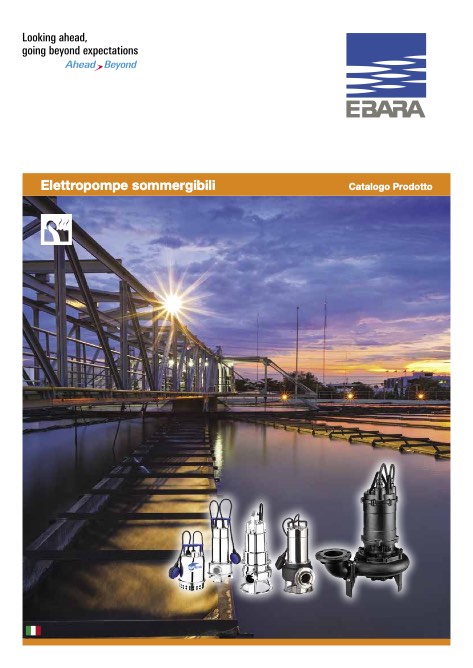 Ebara Pumps Europe - Catalogo Elettropompe sommergibili